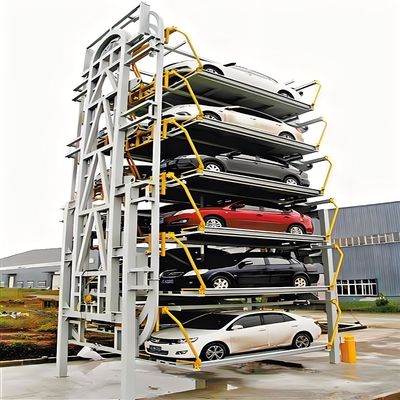 qualidade  6 Layers Rotary Car Parking System Customized Mechanical Car Parking fábrica