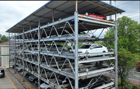 Garagem de estacionamento automático de vários andares