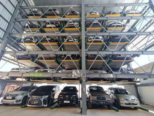 Garagem de estacionamento automático de vários andares