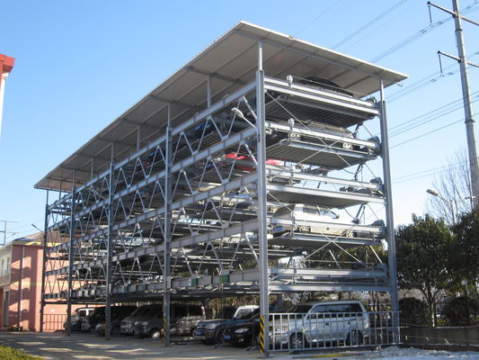 Garagem de estacionamento automático de vários andares