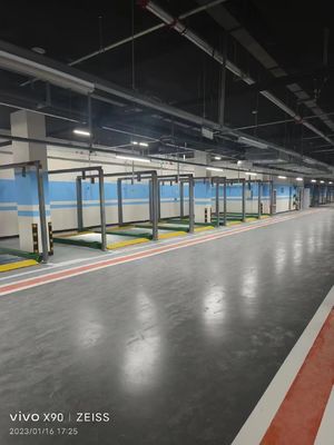 Baixo ruído Quatro postes de elevação 2,5 toneladas elevador de automóveis residenciais Quatro coluna
