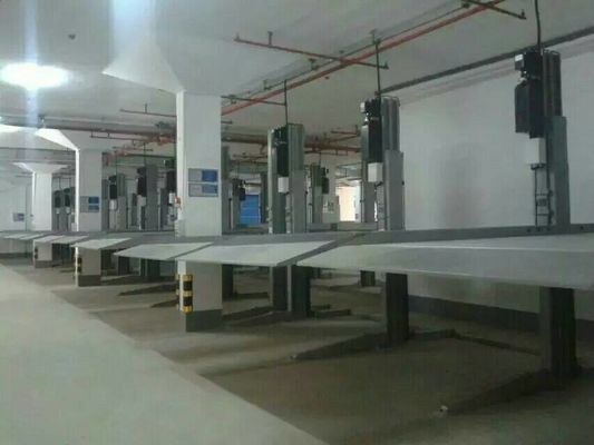 Controle remoto Garagem hidráulica subterrânea 2500kg Elevador de carro para casa
