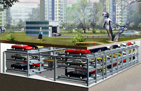 Garagem de estacionamento de elevadores inteligentes
