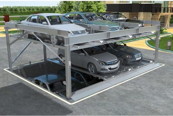 1700kgs Car Stacker Pit Paring Mecânico Parking Car Home