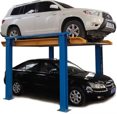 Elevador de estacionamento hidráulico automático de quatro postes