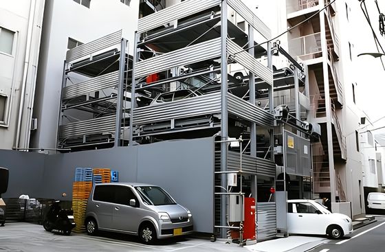 Instalação modular Parque de estacionamento de automóveis Utilização de espaço elevado Parque de estacionamento de sistemas de puzzles