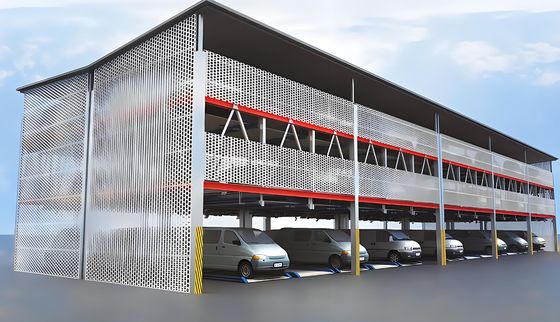 2 toneladas Sistema de estacionamento de carros 4 camada-6 camada Mecanismo de estacionamento de puzzles