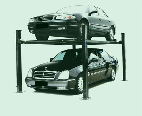 Elevador de estacionamento hidráulico automático de quatro postes