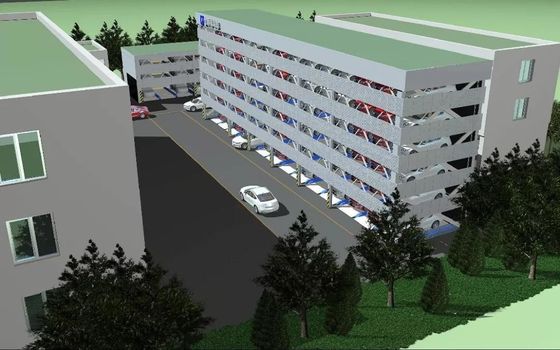 2t estacionamento automático multi-nível 2000kg garagem automática