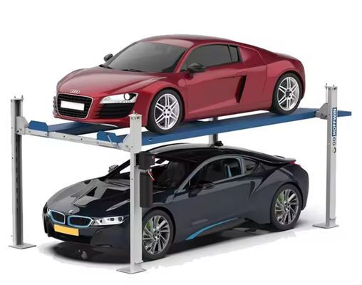 Electric Four-post Hydraulic Lift The Perfect Solution for Heavy Steel Loads