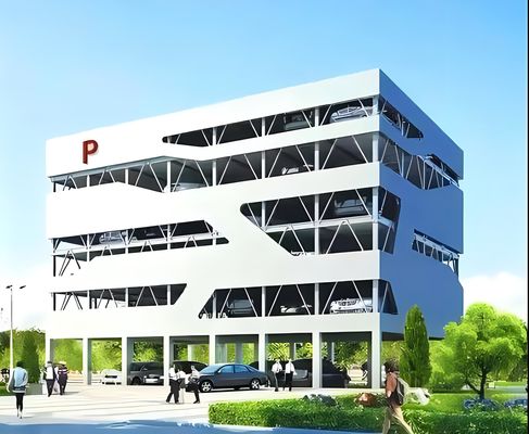 Estacionamento automático de 6 níveis Garagem de 2 toneladas Estacionamento automático para casa