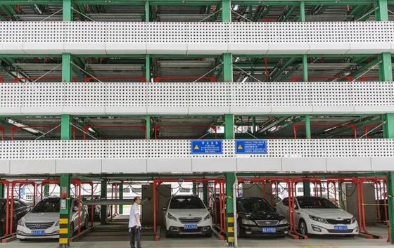 Torre de estacionamento horizontal mecânica 2300kgs Sistema de torre de estacionamento