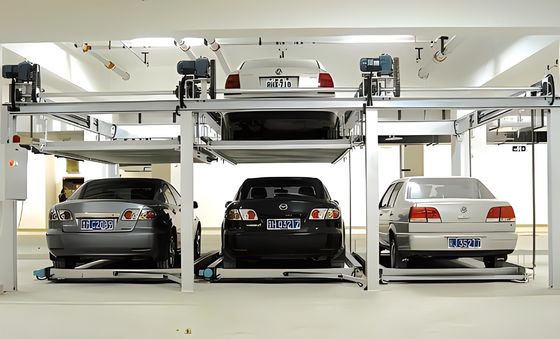 Elevador elétrico de quatro colunas com motor de 5 HP para elevação de alta capacidade e serviço pesado