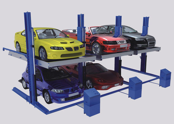 Elevador elétrico de quatro colunas com motor de 5 HP para elevação de alta capacidade e serviço pesado