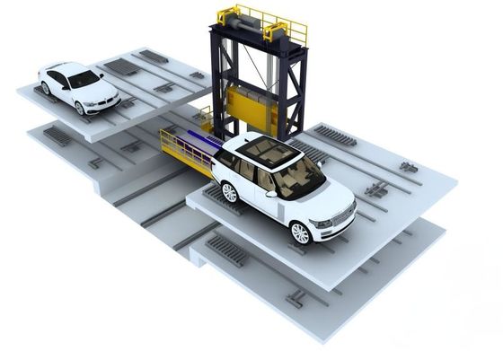 80 Veículos Sistema de estacionamento inteligente 10 Níveis Estacionamento inteligente